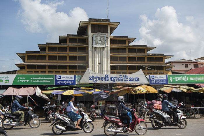 Que faire à Battambang marché Psar Nat